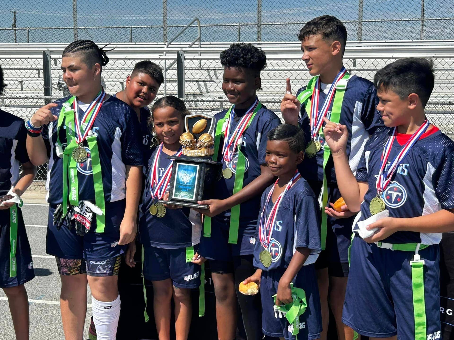 Fresno PAL flag football community engagement
