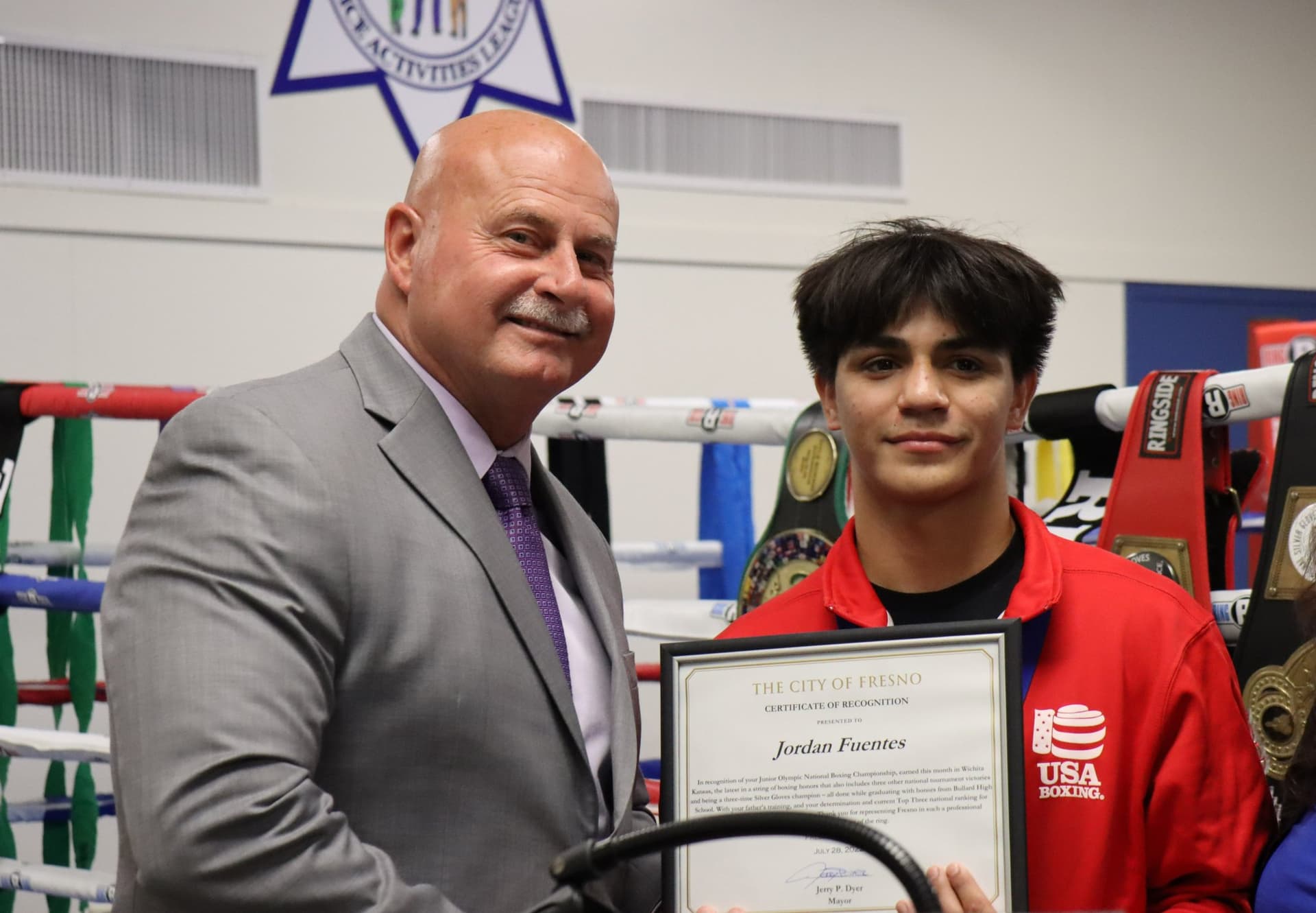 Celebrating Success: Fresno Boxer Clinches Junior Olympic National Championship