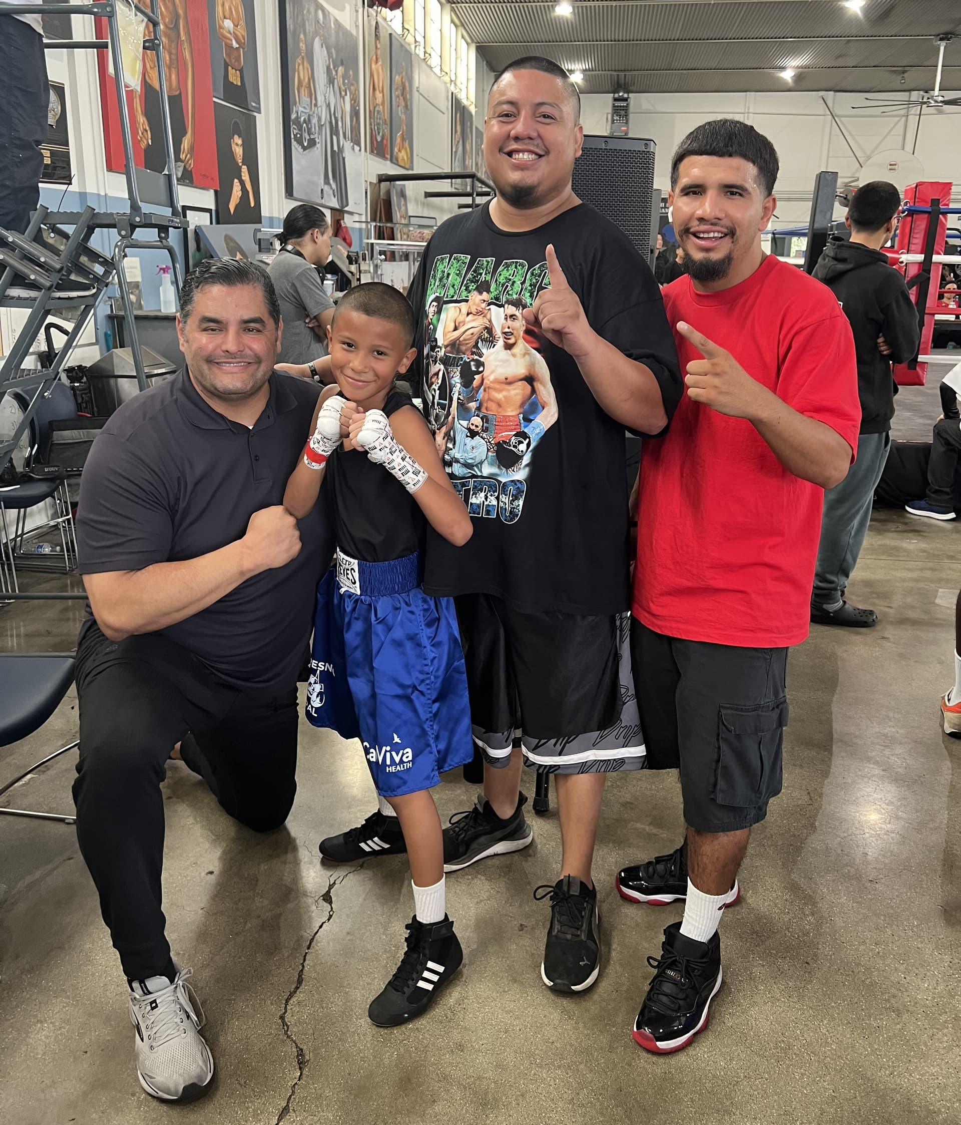 Fresno PAL Boxing gym